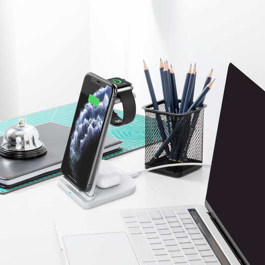 Folding Multifunctional Three-in-one Wireless Charger