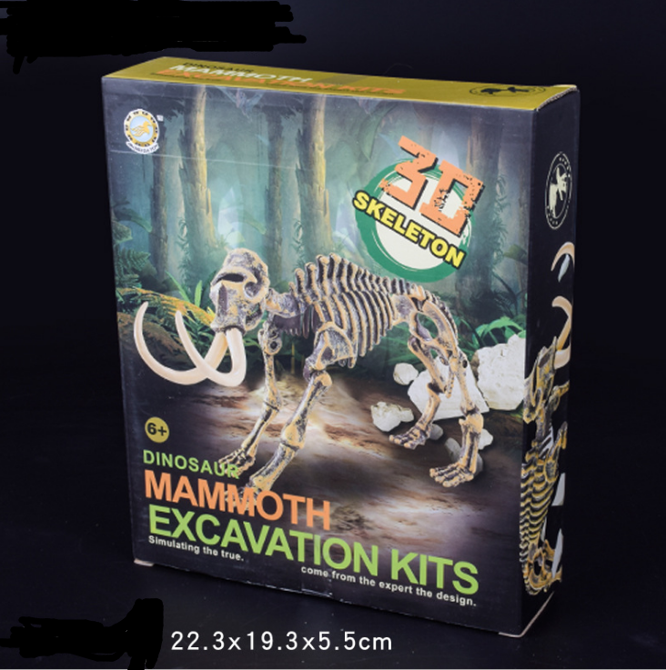 Dinosaur archaeological excavation toys DIY archaeological children's educational toys