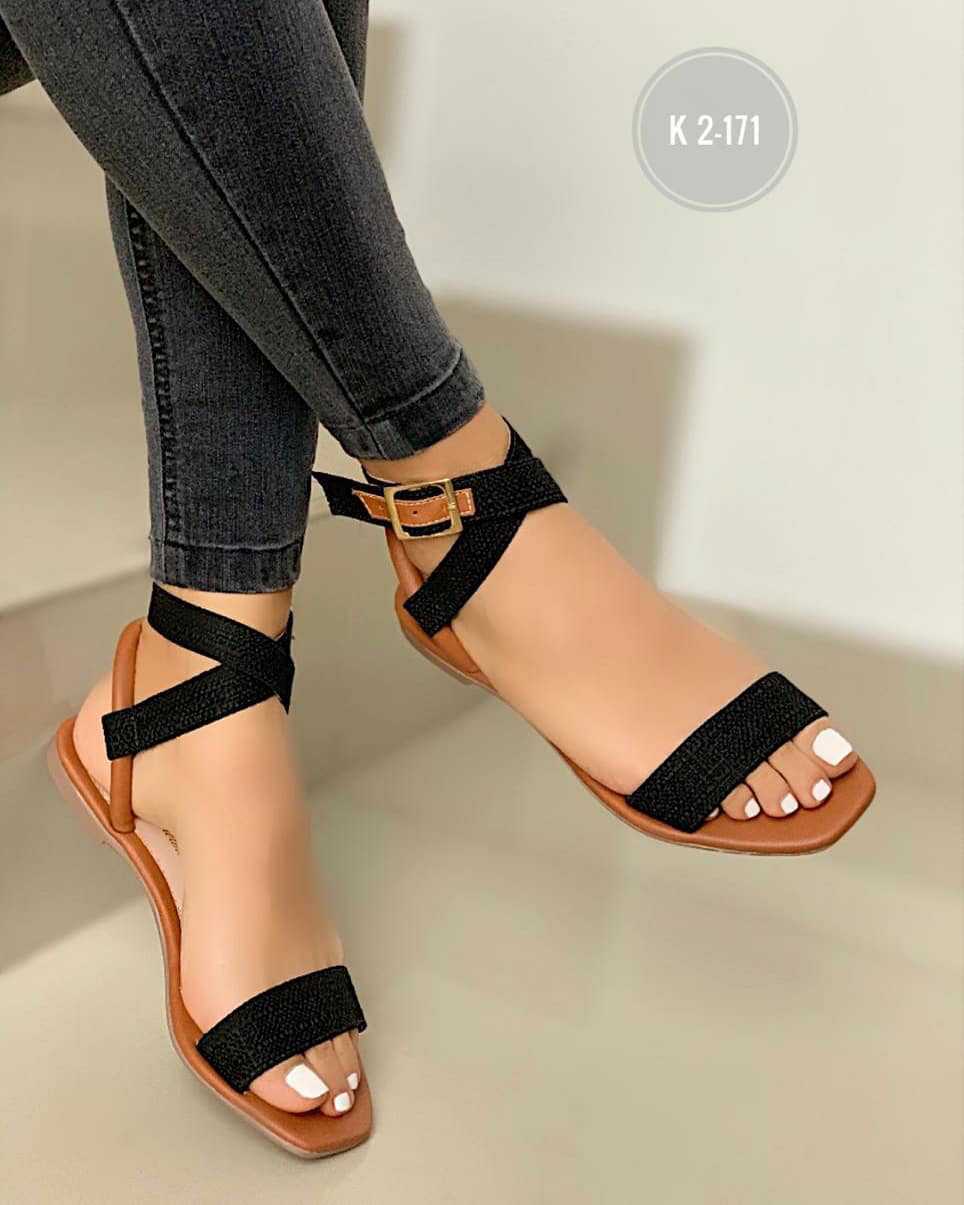 Women's Large Size Flat Bottom Casual Sandals