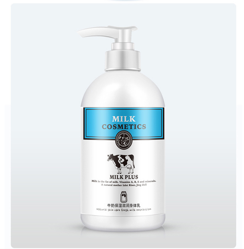 Milk moisturizing body milk