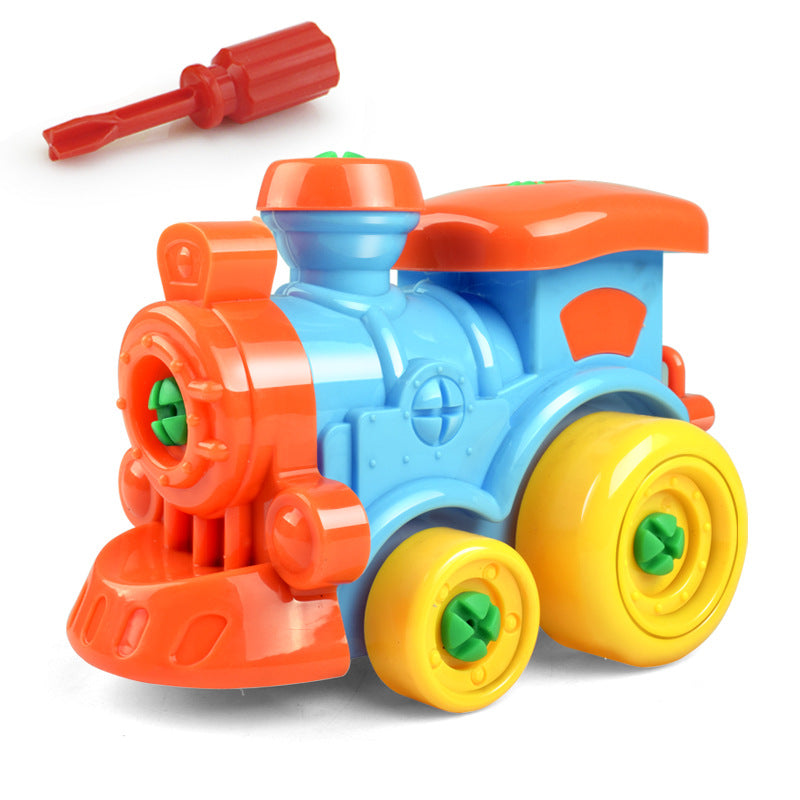 Children's plastic building block toys