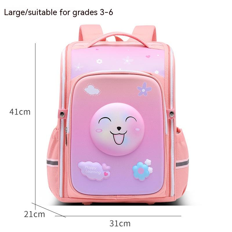 Large Capacity Wear-resistant Burden Alleviation Backpack For Boys And Girls