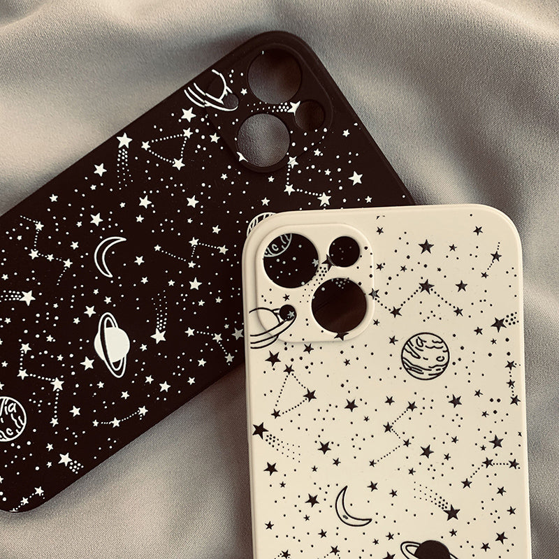 Cosmos Starry Phone Case Silicone Anti-Drop Personality