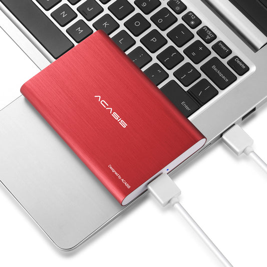 Akassis Mobile Hard Drive High-Speed Metal Supports Android Phones