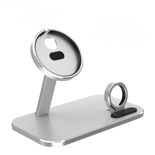 Compatible with Apple, Wireless Charging Station Stand For Apple Magsafe for iPhone 12 Pro Max Mini Watch for i-Watch Wireless Charge Pad dock holder