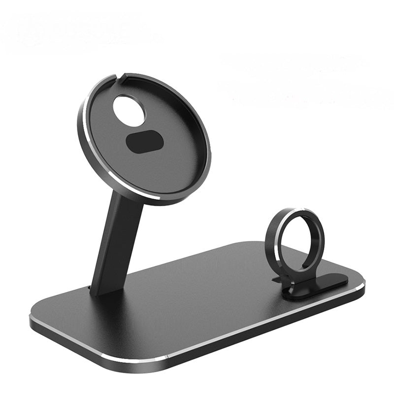 Compatible with Apple, Wireless Charging Station Stand For Apple Magsafe for iPhone 12 Pro Max Mini Watch for i-Watch Wireless Charge Pad dock holder