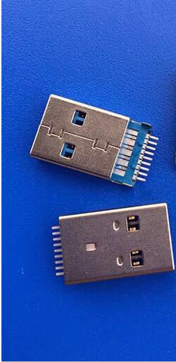 Sinking Type Smt Patch U Disk Interface Male High-Speed Transmission Blue Glue