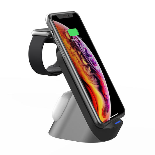 Mobile Phone Watch Earphone Charging Stand 15W Fast Charging Base