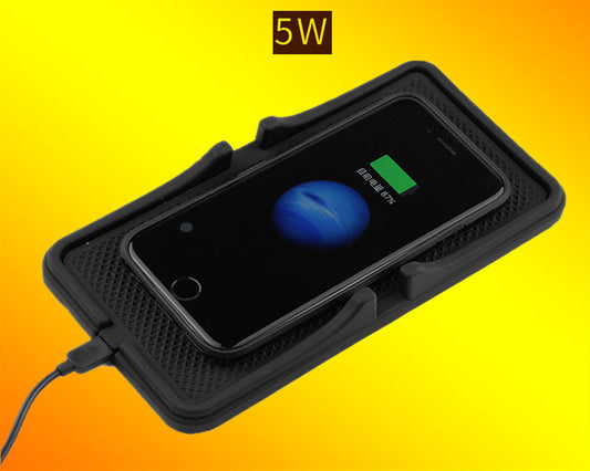 Wireless Charging 15W Mobile Phone Holder Car Anti-skid Pad