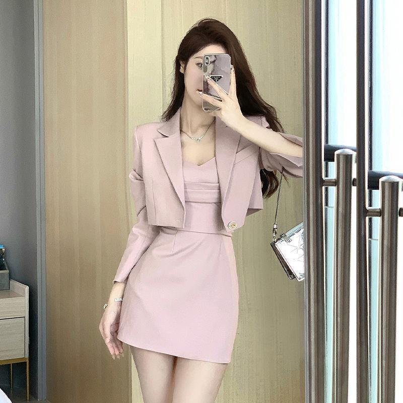 Top Slimming Versatile Suit Skirt Two Piece Set