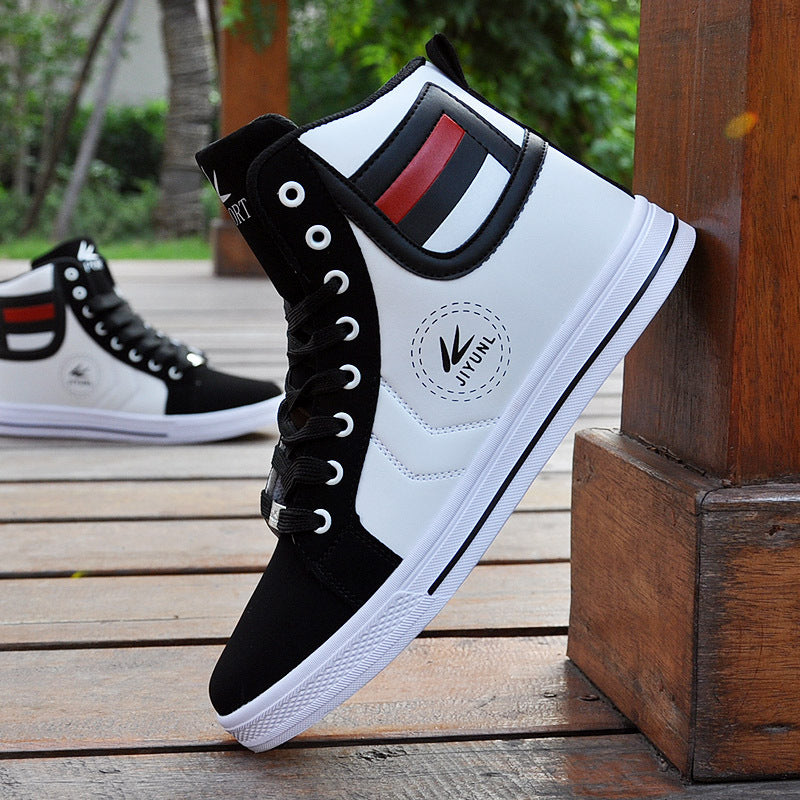 New men's high top shoes sneakers men's shoes