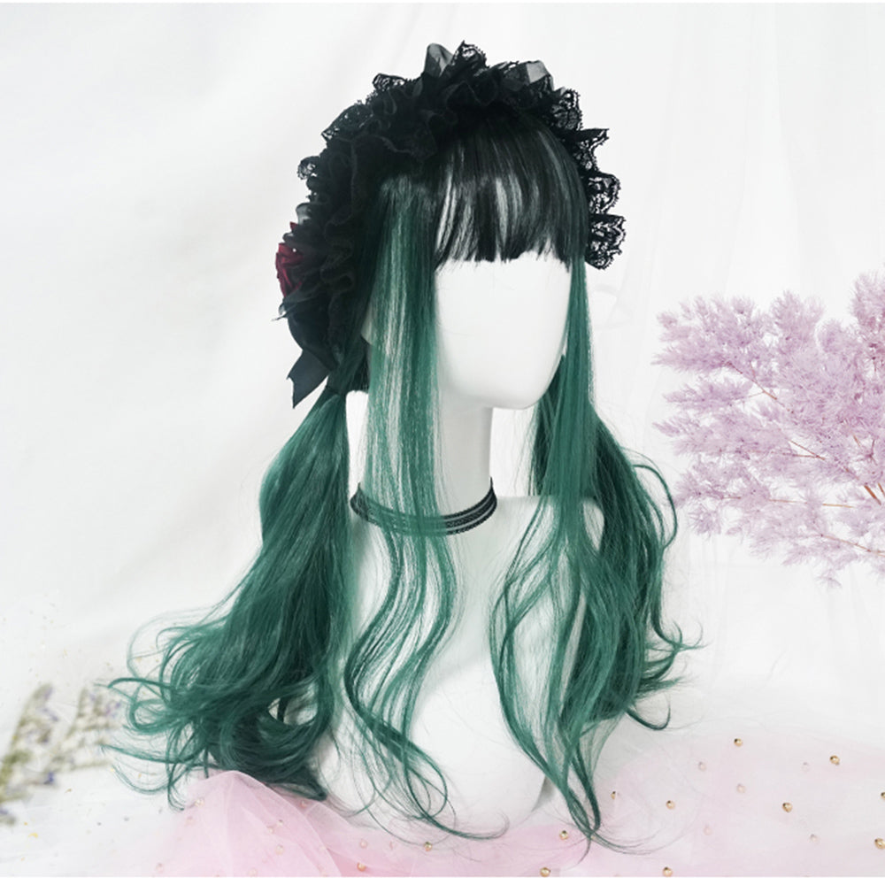 Soft girl girl Mori Lolita wig