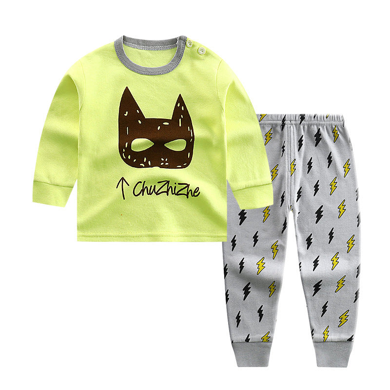 Long sleeve solid color children's clothing