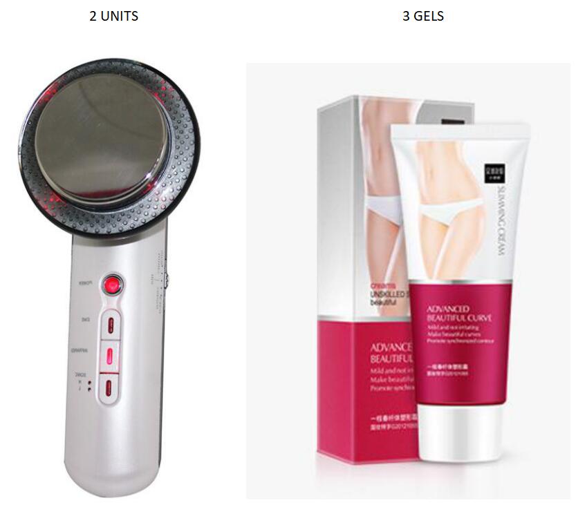 the slimming gel & the massager