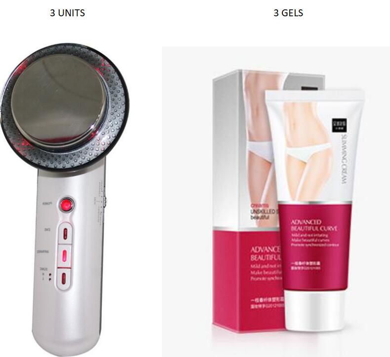 the slimming gel & the massager