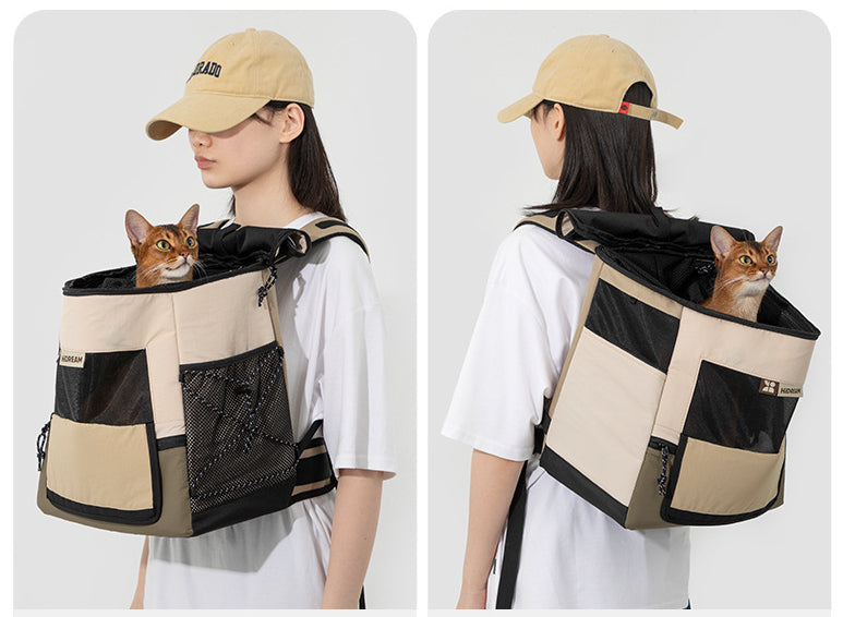 Pet Backpack Shading And Ventilation Portable Flight Case