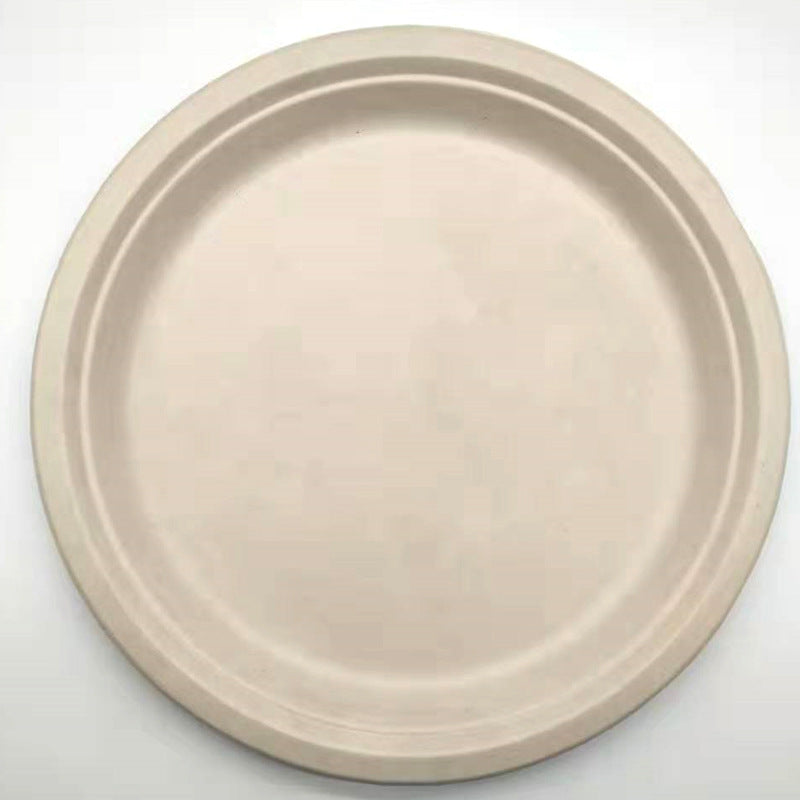 Pure pulp disposable paper plates