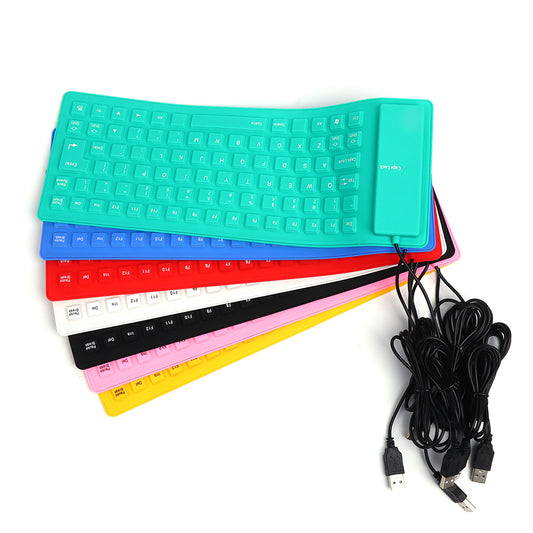 Wired silicone keyboard