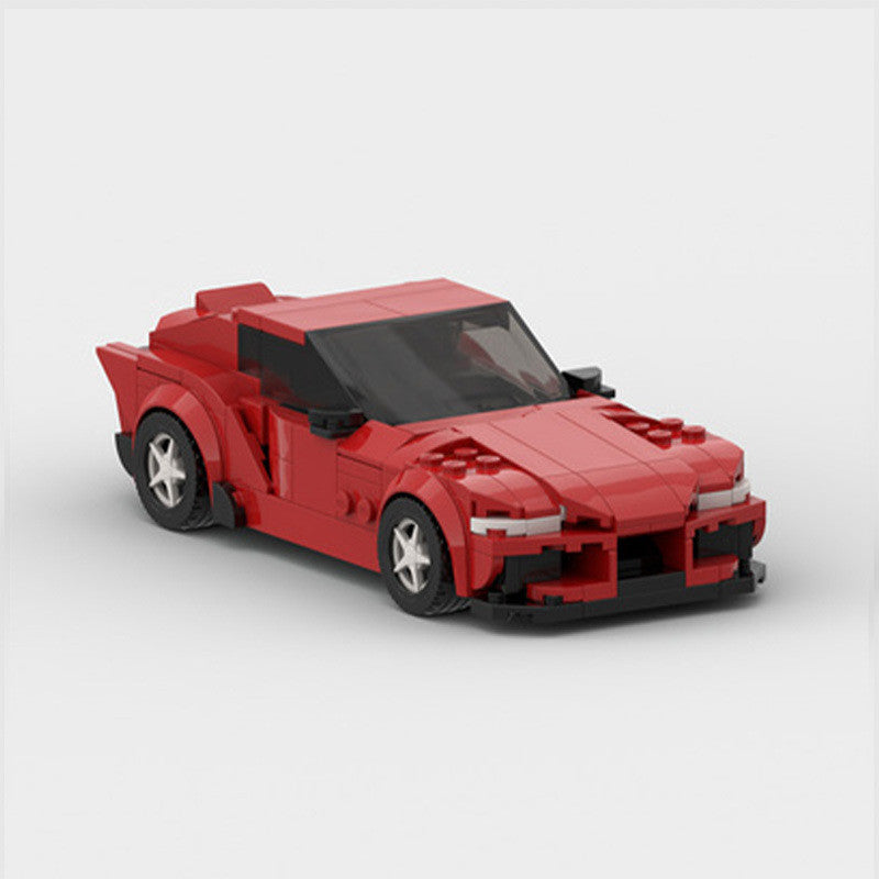 Building Blocks Are Compatible With Toy 8-grid Cars