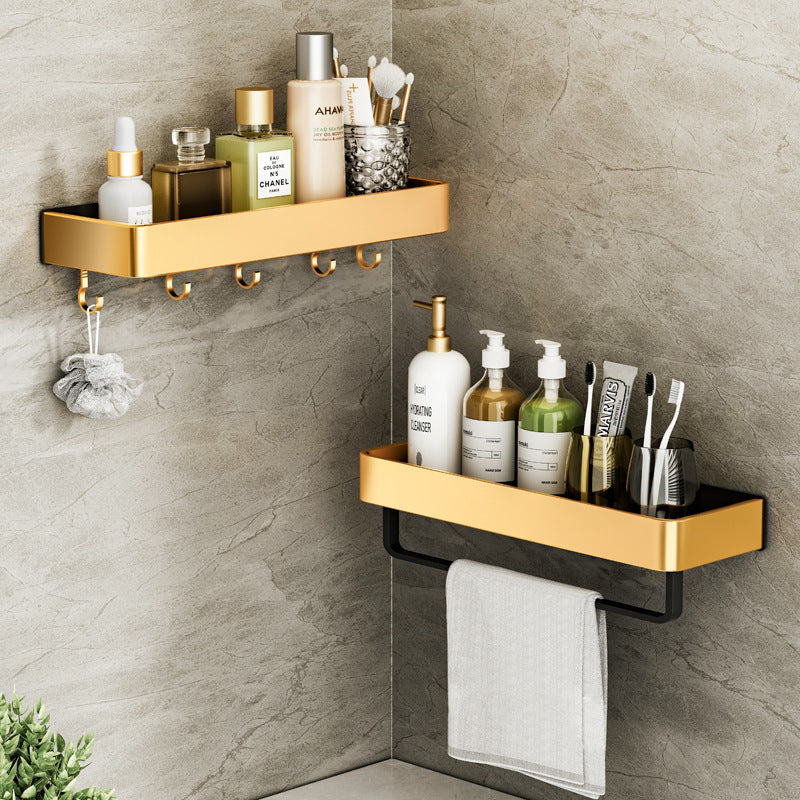 Bathroom Perforated Towel Storage Rack