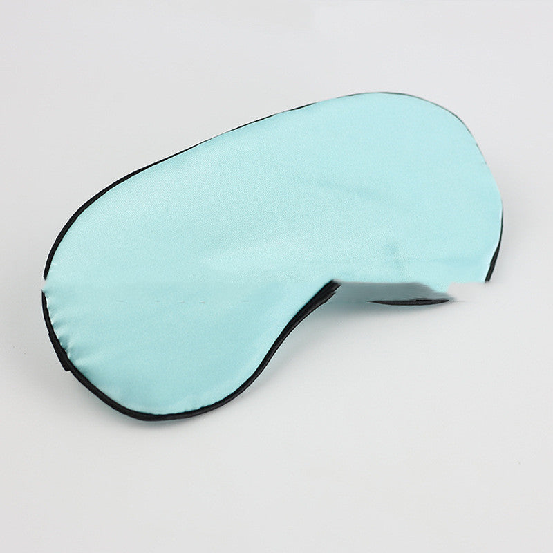 1PC Safety Goggles Pure Silk Sleep Eye Mask Padded Shade Cover Travel Relax Aid Blindfold New