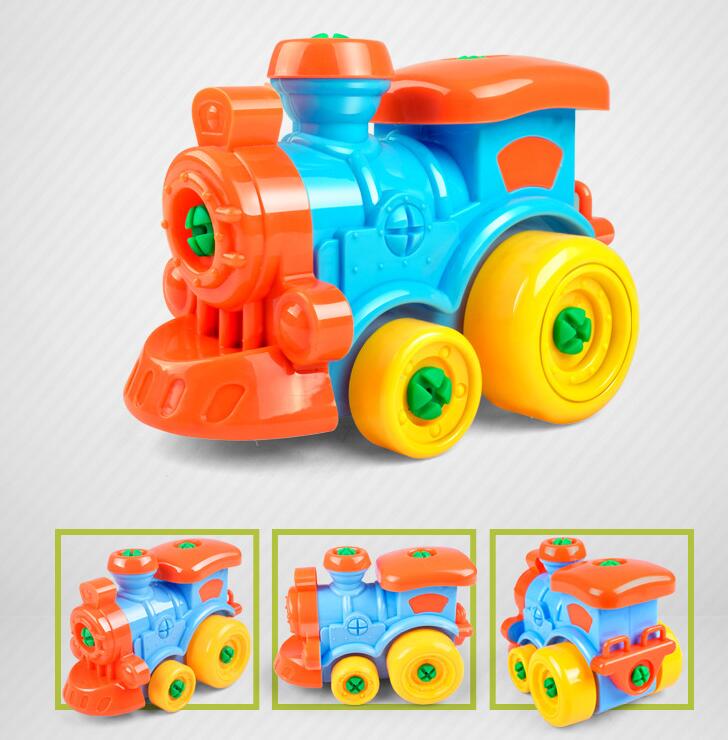 Children's plastic building block toys