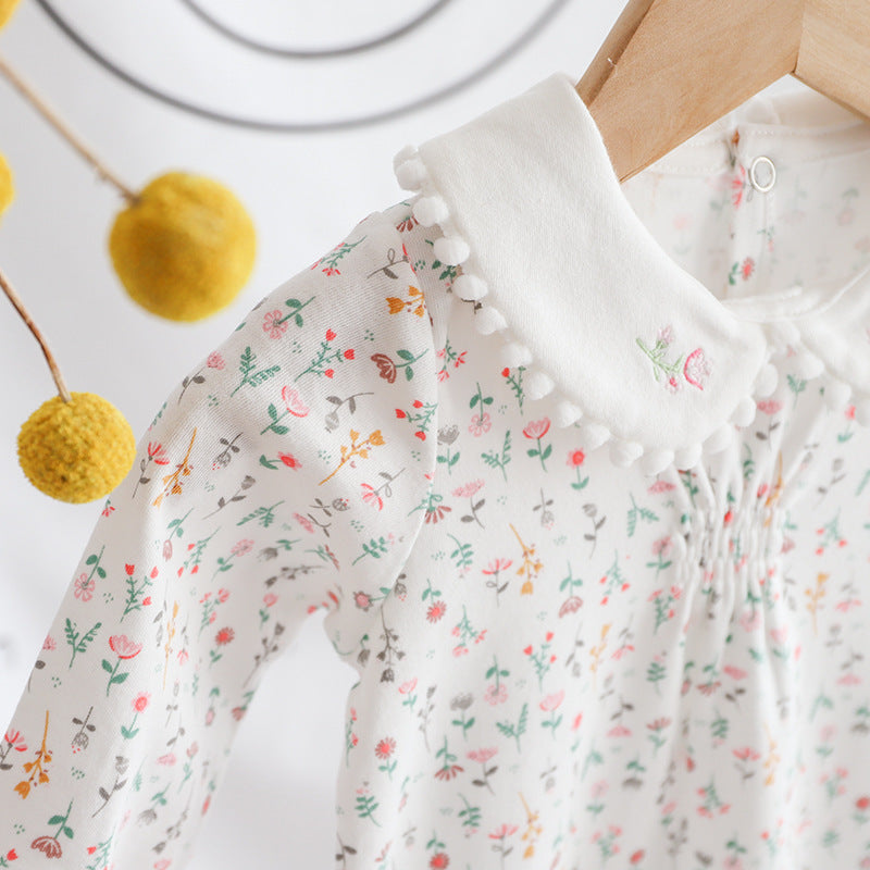 Baby floral jumpsuit