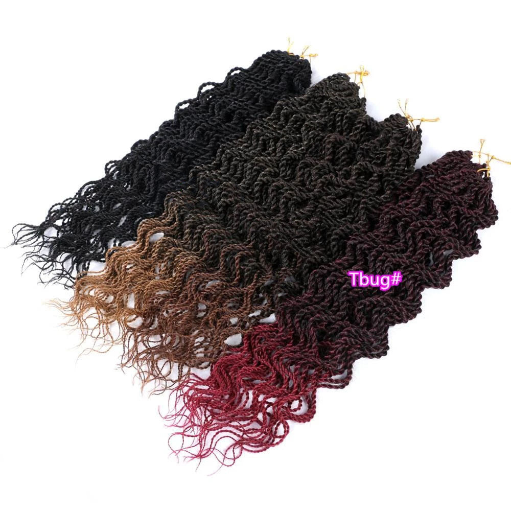 Synthetic Wig Wavy Twist   Dirty Braid Hair