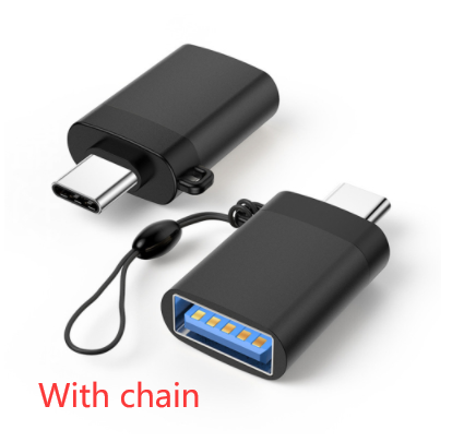 Type-C To Usb3.0 Female Adapter With Chain