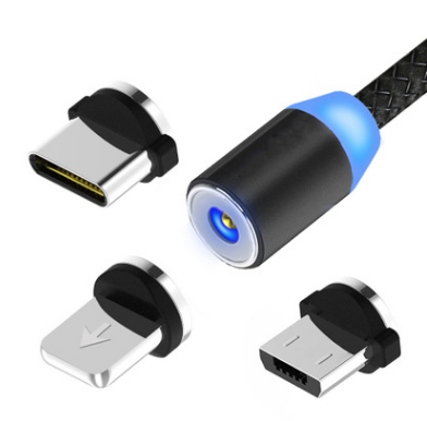 Magnetic Cable Micro Usb Cable 360 Degree Rotate Magnetic Charge Phone Charging Cord Wire