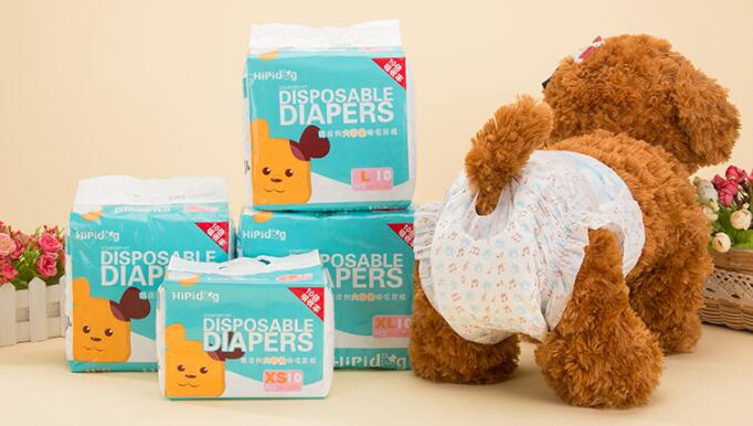 10PCS/Bag Dog Diapers