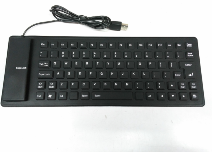 Wired silicone keyboard