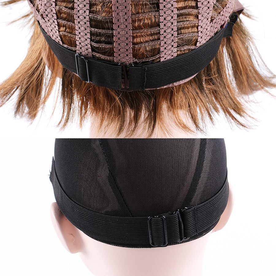 Headgear mesh cap elastic band elastic band