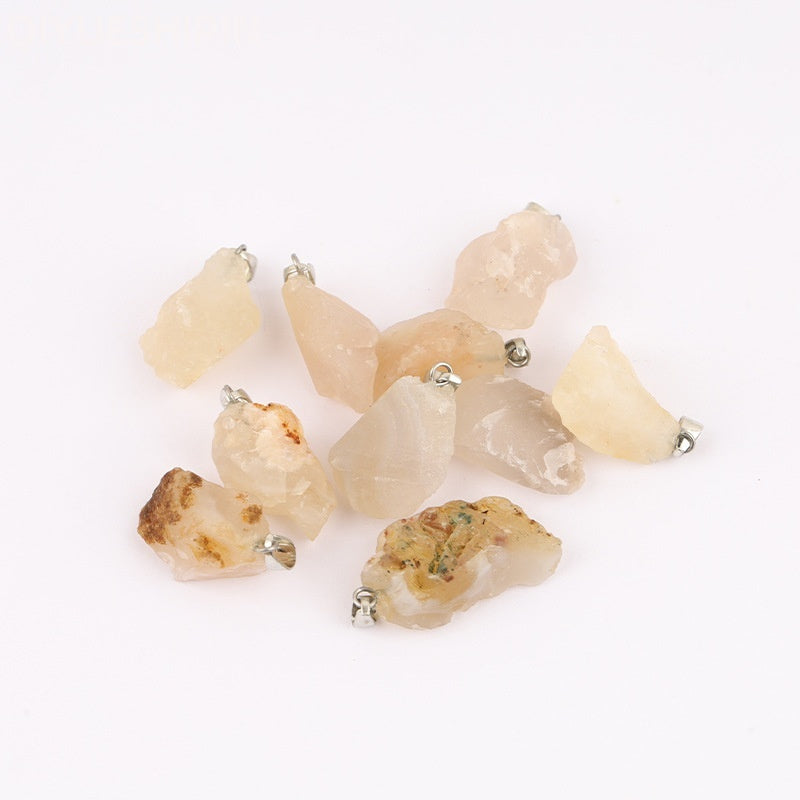 Natural Rainbow Color Crystal Stone Pendant