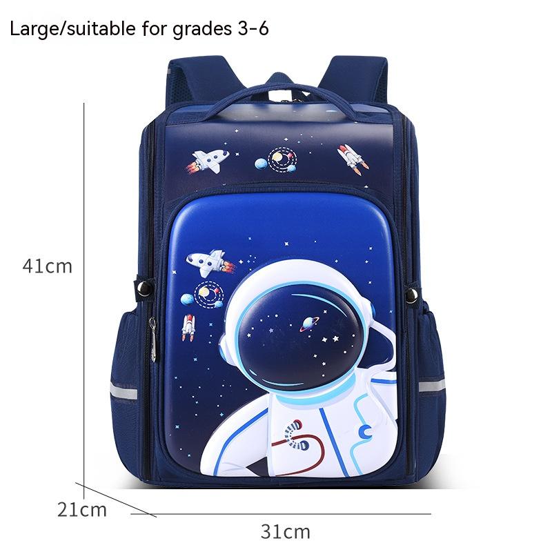 Large Capacity Wear-resistant Burden Alleviation Backpack For Boys And Girls