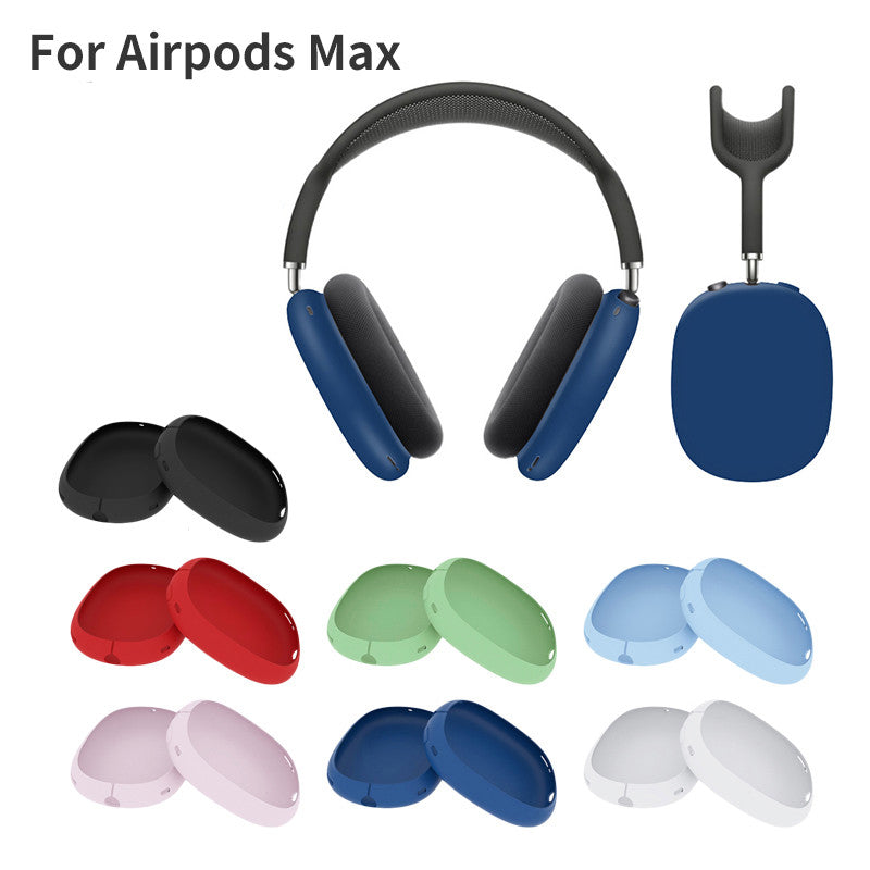 Compatible with Apple, Suitable For Apple's Air Pods Max Earphone Silicone Protective Case Apple's New Headset Protective Case In Stock