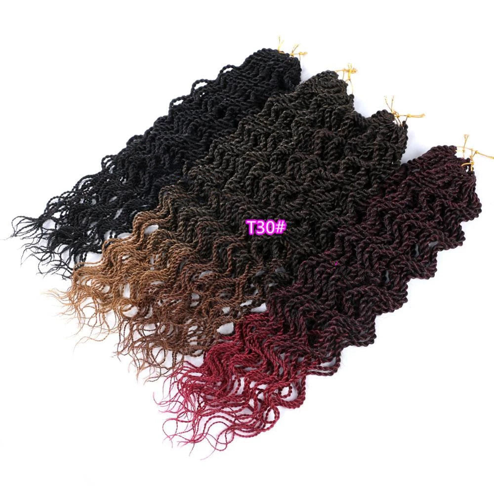 Synthetic Wig Wavy Twist   Dirty Braid Hair