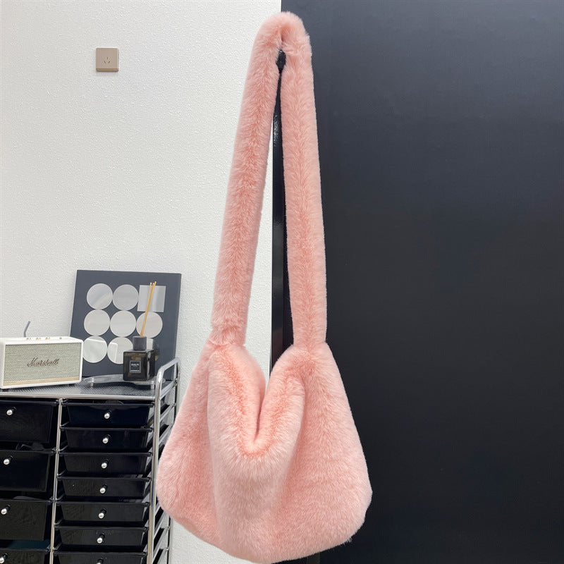 Rabbit Plush Bag All Match Shoulder