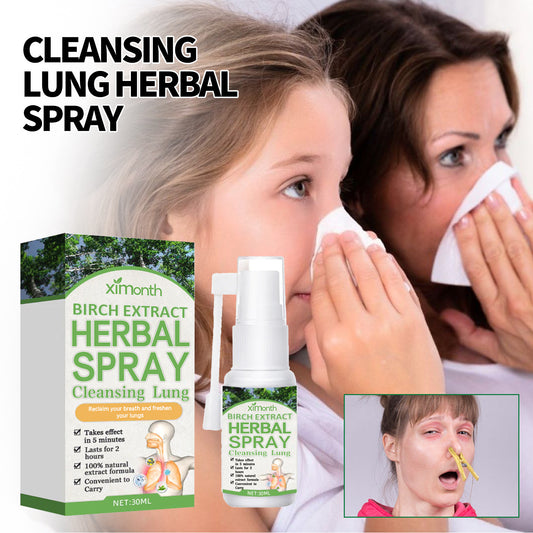 Herbal Repair Spray Relieves Breathing