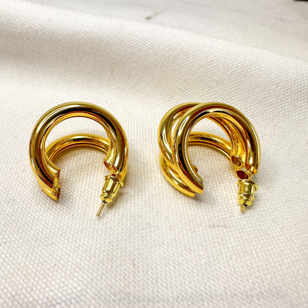 Women's Fashion Daily Temperament Ear Studs