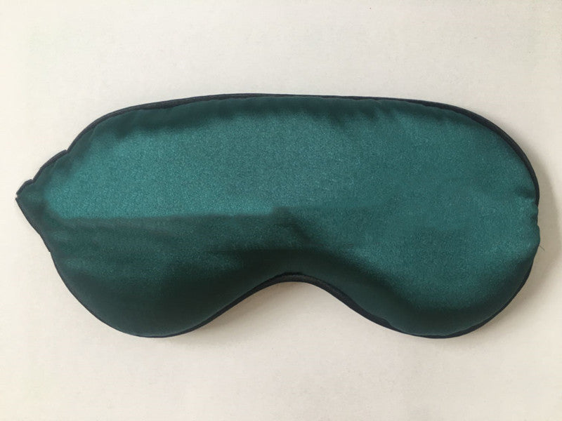 1PC Safety Goggles Pure Silk Sleep Eye Mask Padded Shade Cover Travel Relax Aid Blindfold New