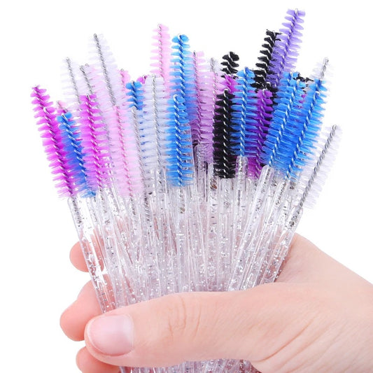 Hot Selling Crystal Acrylic Eyelash Brush