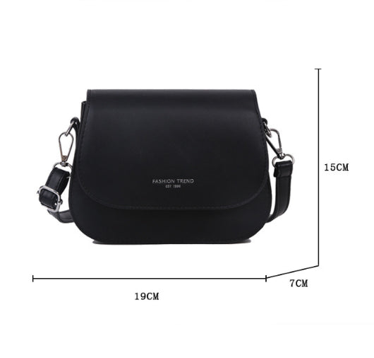 Good-looking Commuter PU Girls Crossbody Bag