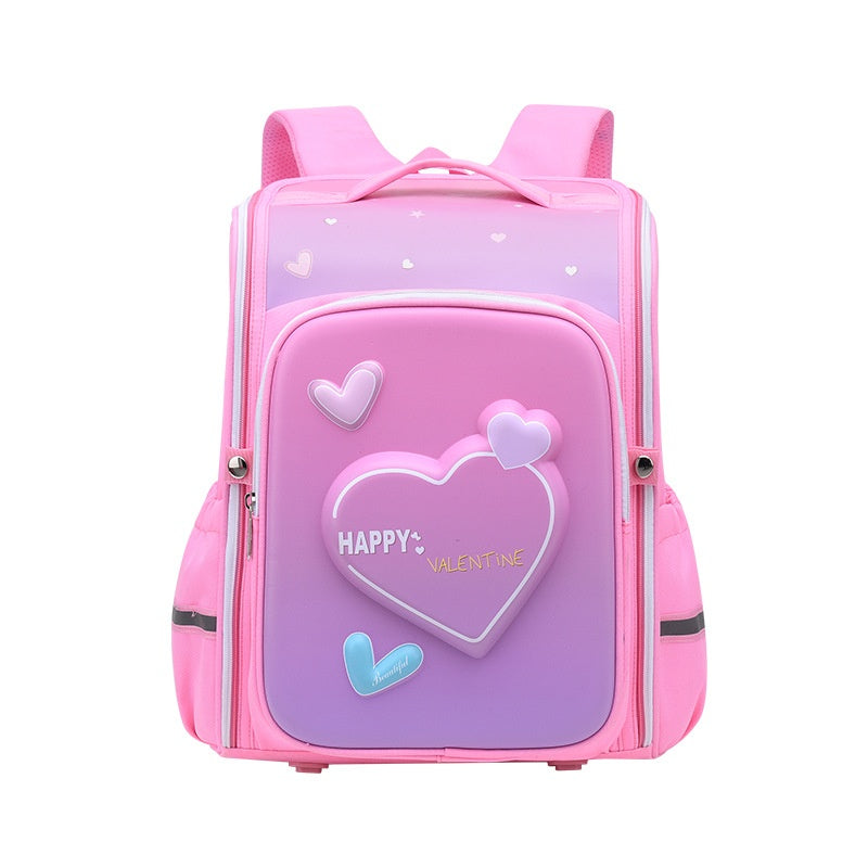 Large Capacity Wear-resistant Burden Alleviation Backpack For Boys And Girls