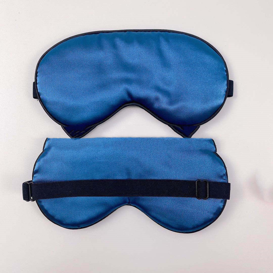 1PC Safety Goggles Pure Silk Sleep Eye Mask Padded Shade Cover Travel Relax Aid Blindfold New