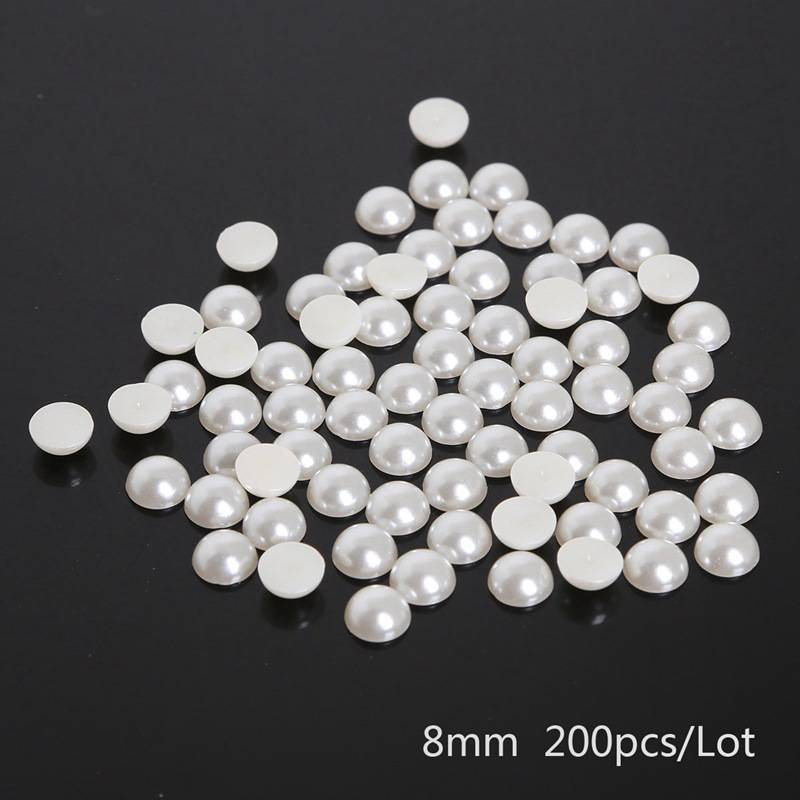 Pearl Loose Beads Handmade Ear Accessories Hair Material