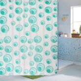 Simple Bathroom Waterproof Partition Shower Curtain