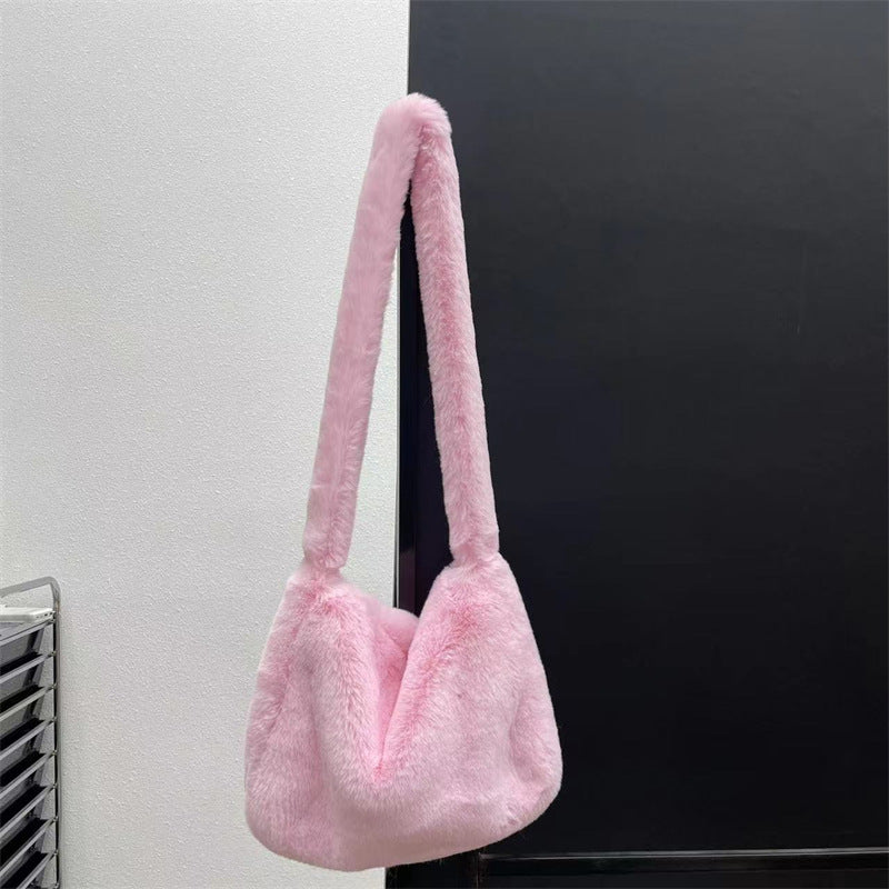 Rabbit Plush Bag All Match Shoulder