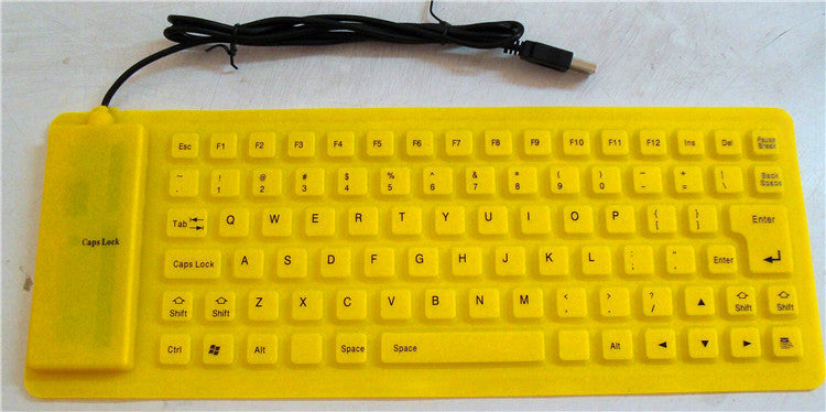 Wired silicone keyboard