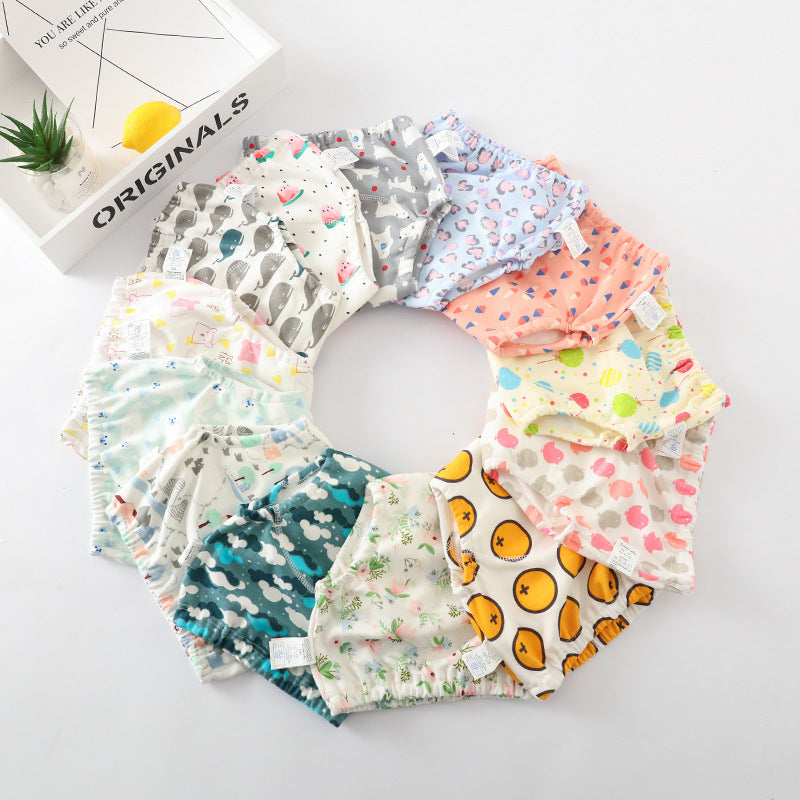 Korean baby four-layer gauze diapers